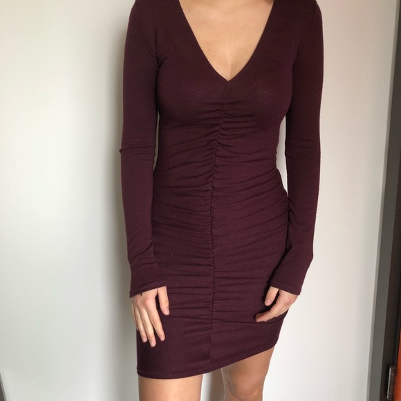 Aritzia Dresses & Skirts - ARITZIA Burgundy Dress